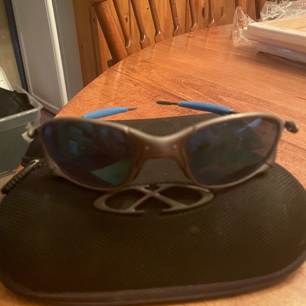 Oakley XX titanium frames w/ Safire iridium lenses